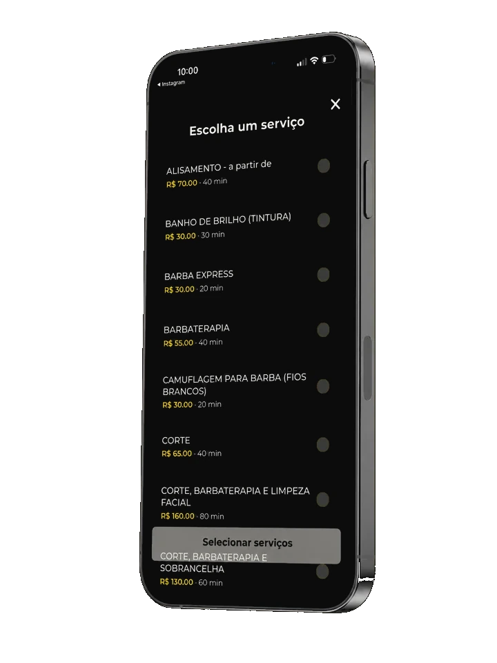 App Don Jhon: serviços e preços